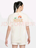 耐克（NIKE）官方T恤女 25春季新款女運(yùn)動(dòng)服寬松純棉透氣休閑圓領(lǐng)短袖T恤 HF6180-133 L 曬單實(shí)拍圖