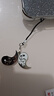 蕓洛中國風(fēng)黑白太極龍手機掛繩掛鏈卡通小吊墜可愛(ài)個(gè)性創(chuàng  )意U盤(pán)配飾 太極黑白龍手機繩兩個(gè)裝 曬單實(shí)拍圖
