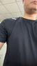 HELLY HANSEN, HH海麗漢森25夏男款基礎百搭簡(jiǎn)休閑運動(dòng)風(fēng)涼感速干短袖T恤 黑色 XL 曬單實(shí)拍圖