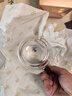 禾器·斑斕禾器玻璃杯悅靈杯胡桃木把公室茶杯個(gè)人專(zhuān)用高硼硅玻璃高檔綠茶杯 木作悅靈杯-490ml 曬單實(shí)拍圖