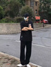 JEEP SPIRIT吉普休閑褲男春秋季寬松直筒褲子男士工裝闊腿褲百搭男褲七夕禮物 曬單實拍圖