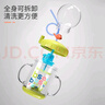 busybear寶寶兒童吸管鯨魚噴水杯上學網(wǎng)紅趣味吸管喝水杯學生男孩女孩220m 檸檬黃 350ml （背帶+吸管*2） 曬單實拍圖