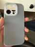 藍(lán)妮子【拍照相機(jī)按鍵全包】適用蘋果16pro/max手機(jī)殼iphone15promax液態(tài)硅膠13/14pro保護(hù)套12防摔max硬 【相機(jī)按鍵全包】【精孔-果凍灰】液態(tài)硅膠 蘋果16Pro 曬單實(shí)拍圖