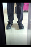 HANG TEN歡騰男鞋夏季2025新款戶(hù)外網(wǎng)面透氣休閑鞋防滑耐磨徒步登山鞋子男 黑色 42 【運(yùn)動(dòng)碼】 曬單實(shí)拍圖