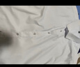 帝賓澤大碼短袖襯衫男夏季純色加肥加大胖子寬松正裝商務(wù)通勤工裝白襯衣 曬單實(shí)拍圖