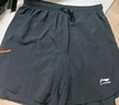 李寧（LI-NING）泳褲男士防尷尬游泳褲平角雙層防走光水陸兩用沙灘褲337 XXL 曬單實(shí)拍圖