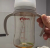 貝親（Pigeon）自然離乳 PPSU重力球吸管雙把手奶瓶 240mL  6月+ AA252 曬單實(shí)拍圖