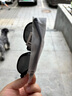 雷朋（RayBan）【2025春夏新品】雷朋方形板材墨鏡男女同款防曬太陽(yáng)鏡0RB4459D 901/87黑色鏡框深灰色鏡片尺寸54 曬單實(shí)拍圖