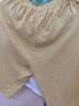 乖奇熊男女寶寶純棉七分褲夏季薄款休閑寬松褲嬰兒運(yùn)動(dòng)褲可愛外穿褲子 香蕉黃 90 曬單實(shí)拍圖