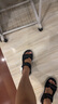 斯凱奇（Skechers）涼鞋男士夏季厚底休閑鞋軟底外穿透氣運動涼拖鞋237286 曬單實拍圖