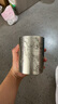 永龍錫純錫茶葉罐錫罐儲(chǔ)茶罐密封罐手工雕刻錫罐茶具禮盒裝送禮送領(lǐng)導(dǎo) 迎客松錫茶葉罐(10cm*7.5cm) 手工雕刻到手略有差異 曬單實(shí)拍圖