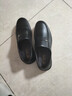 蜻蜓牌皮鞋男新款商務(wù)休閑男士鏤空牛皮皮鞋牛筋底軟底軟面中老年爸爸鞋 黑色 42 曬單實(shí)拍圖