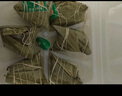 五芳齋 速凍豆沙粽 100g*5只 嘉興粽子甜粽端午粽子早餐食品 曬單實(shí)拍圖