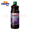 新的（sunquick）濃縮果汁 黑加侖汁840ml 氣泡水雞尾酒烘焙伴侶 沖調(diào)果汁飲品濃漿 曬單實拍圖