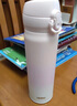 膳魔師（THERMOS）保溫杯316鋼500ml男女士?jī)和＠渌赢厴I(yè)禮物JNL-500S象牙白 曬單實(shí)拍圖