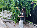 棉致波點(diǎn)闊腿褲子女夏季薄款2025新款休閑小個(gè)子肌理感慵懶冰絲山本褲 波點(diǎn)白色常規(guī)款 L 105-120斤 曬單實(shí)拍圖