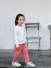 巴拉巴拉balaOne寶寶長(zhǎng)褲純棉香蕉褲男童女童2025秋季新款工裝褲休閑百搭 粉紅60090 110 曬單實(shí)拍圖