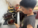 開(kāi)米熊男童夏季套裝新款兒童薄款帥氣中大童男孩夏裝無(wú)袖背心衣服兩件套 灰色 150 碼建議身高140cm左右 曬單實(shí)拍圖