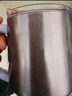 富光不銹鋼馬克杯帶蓋高顏值杯子咖啡杯316L保溫桌面水杯帶勺子 鏡面紫（加購下單送鋼勺）450ml 曬單實(shí)拍圖