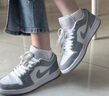 耐克（NIKE）JORDAN 1 LOW 女子運動鞋刺繡板鞋 DC0774-105 39 曬單實拍圖