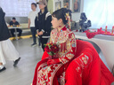 達(dá)芙妮細(xì)跟高跟鞋女春法式尖頭婚鞋蝴蝶結(jié)銀色新娘鞋單鞋 香檳色 34 曬單實(shí)拍圖