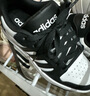 adidas ENTRAP休閑舒適運動板鞋少年感復古籃球鞋男女阿迪達斯   白色/黑色   43 曬單實拍圖