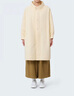 無印良品（MUJI） IDEE 女式 絎縫 外套 秋冬季女款 長袖 GAD67C4S 淺米色 均 碼 (165/88A) 曬單實拍圖