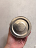 容山堂純鈦茶葉罐密封罐紅茶陳皮儲(chǔ)茶罐普洱茶儲(chǔ)存罐便攜茶葉盒茶罐空罐 純鈦冰晶茶葉罐-束腰款 660ml 曬單實(shí)拍圖