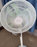 美的（Midea）【幸運草安睡1S】一級能效直流變頻聲控電風扇家用遙控臥室靜音落地扇臺式桌面抗菌大風力轉頁扇 曬單實拍圖