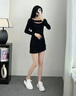 迪芙斯星期六旗下鞋子女款2025年新款夏季厚底板鞋運(yùn)動(dòng)鞋小白鞋休閑增高 米白色/黑尾【輕便百搭透氣】 37 曬單實(shí)拍圖