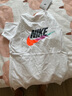 耐克大童透氣梭織短褲男女童輕便網(wǎng)眼舒適運動褲NIKE CLUB HF8138 010黑/白 140 S 曬單實拍圖