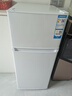 海爾（Haier）冰箱123升小型雙門(mén)冰箱家用兩門(mén)迷你辦公室宿舍節能冷藏冷凍電冰箱 123升直冷微霜+黑金凈化+冷藏冷凍 曬單實(shí)拍圖