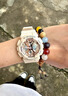 卡西歐（CASIO）手表女GSHOCK獨角獸星空粉學生雙顯考試多功能運動防水送女友禮物 GMA-S120MF-4A 曬單實拍圖