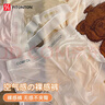 FitonTon5條裝冰絲內(nèi)褲女薄款夏季裸感面膜褲透氣中腰速干無痕涼感短褲頭 曬單實拍圖