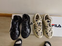 斐樂(lè)（FILA）官方男鞋MARS 4復(fù)古運(yùn)動(dòng)鞋2025夏季新款火星鞋4代跑步鞋 燕麥棕/黑-OB 40 曬單實(shí)拍圖