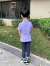 moodytiger女童polo衫防曬速干夏季兒童短袖T恤吸汗高彈修身簡(jiǎn)約戶外運(yùn)動(dòng)衣 曬單實(shí)拍圖