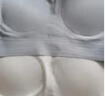 莫代爾2件裝少女內(nèi)衣學(xué)生運(yùn)動(dòng)防震文胸初高中生青春發(fā)育期小背心白+藍(lán)色 曬單實(shí)拍圖