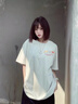 風(fēng)采兔 100%純棉日系可愛卡通短袖t恤女2025新款小個(gè)子軟妹減齡百搭上衣 白色 M 曬單實(shí)拍圖