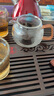 九土手工耐熱玻璃泡茶壺帶過濾內(nèi)膽條紋壺家用可加熱電陶爐煮茶器 矮款 600ml 曬單實(shí)拍圖