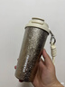 星巴克（Starbucks）杯子 多彩夏日系列璀璨銀灰款雙飲口鈦杯禮盒款510ml 男女士送禮 璀璨銀灰款雙飲口鈦杯510ml 曬單實拍圖