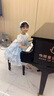 G.DUCKKIDS小黃鴨洛麗塔公主裙兒童裙子女童連衣裙夏季生日禮服蓬蓬裙吊帶裙 藍色單裙子 100 尺碼2~3歲【90-100cm】cm 曬單實拍圖
