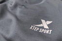 特步（XTEP）速干衣短袖t恤男士夏季休閑健身運動冰絲跑步半袖薄款純色上衣男 海巖灰 （速干）推薦 L 175 曬單實拍圖