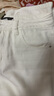 UR2025夏季新款女裝時尚經(jīng)典通勤百搭白色休閑長褲UWG850126 本白 27 曬單實拍圖