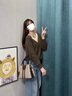 范西帕奢侈包包女包2025年新款斜跨包女士單肩手提包生日禮物送女友老婆 咖啡色酷奇風(fēng)【精美禮盒裝】 輕奢品牌高端時(shí)尚大牌女生包包小眾高級感 曬單實(shí)拍圖