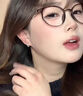 Lnieer醫用鈦鋼彩色耳圈女超閃精致素圈養耳洞耳環(huán)小眾圈圈耳釘耳扣耳飾 【一對】白色耳圈【醫用鈦鋼】 曬單實(shí)拍圖
