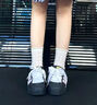阿迪達(dá)斯 （adidas）定制球鞋禮袋蕾絲浪漫時(shí)尚百搭低幫板鞋男女款黑粉七夕情人節(jié)禮物 黑粉(精品禮袋款) 38.5 曬單實(shí)拍圖