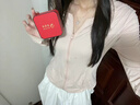 老鳳祥純銀項(xiàng)鏈女款三生有杏吊墜輕奢首飾生日七夕情人節(jié)禮物送女友老婆 當(dāng)/次日達(dá)[七夕送禮推薦]項(xiàng)鏈 曬單實(shí)拍圖