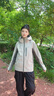 波司登（BOSIDENG）【疊變】三合一沖鋒衣鵝絨羽絨服防水男女同款外套B250331320 灰茶綠/松綠色|4070/4199|407N M 165/88A 體重約110-120斤 曬單實拍圖