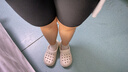 迪卡儂穩(wěn)定減磨柔軟女士跑步快干五分緊身褲2730438 曬單實(shí)拍圖