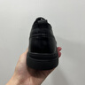 七匹狼男鞋休閑皮鞋男夏季新款透氣軟底真皮黑色皮鞋防滑耐磨德比鞋子男 黑色【標準皮鞋碼】 41 曬單實拍圖